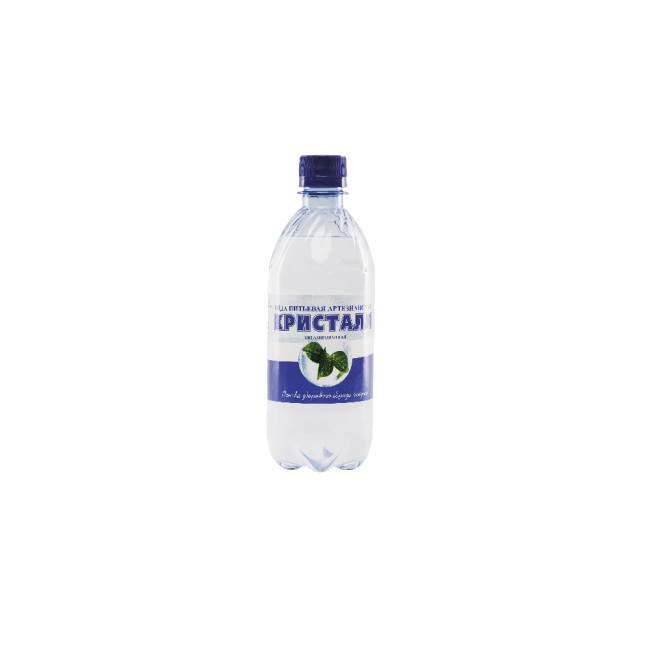 Питьевая вода "Кристалл" 0,5л негазированная Питьевая вода "Кристалл" 0,5л негазированная
