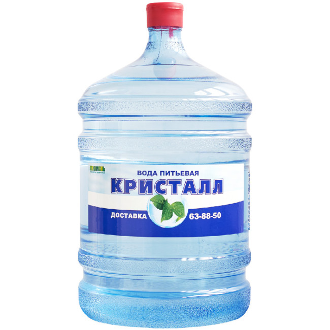 Питьевая вода "Кристалл" (йод) 19л Питьевая вода "Кристалл" (йод) 19л