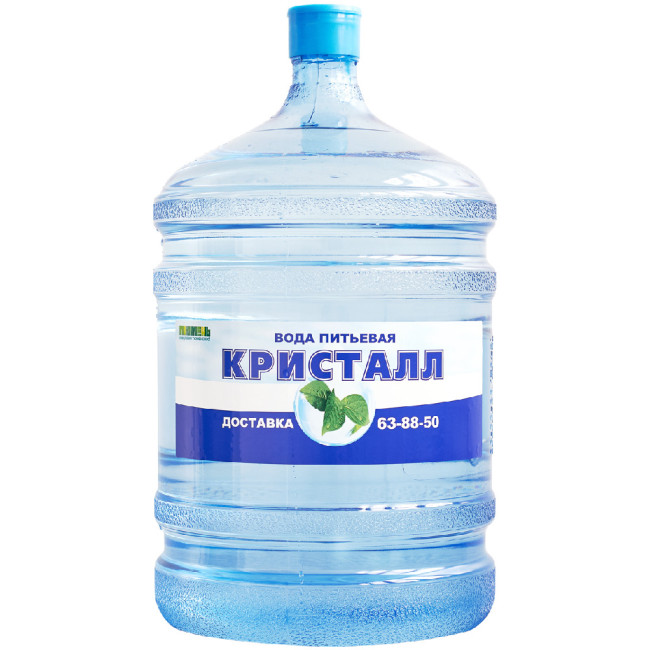 Питьевая вода "Кристалл" 19л