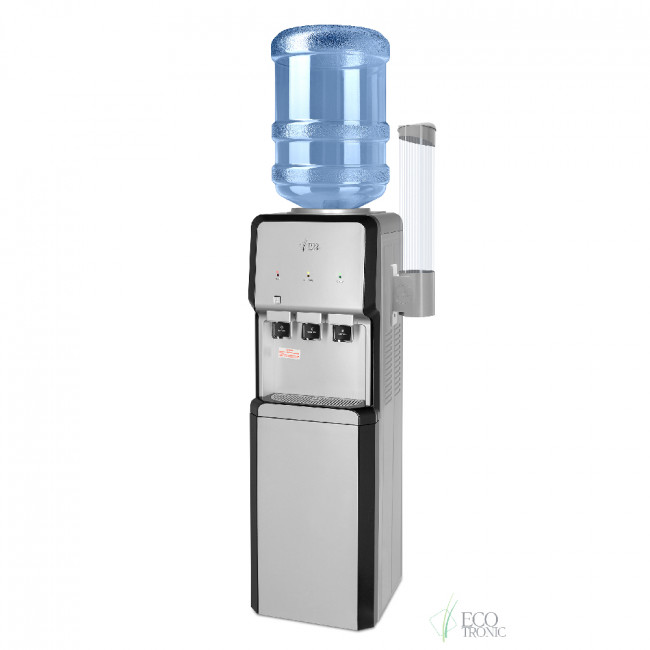 Кулер Ecotronic V33 silver-black со шкафчиком